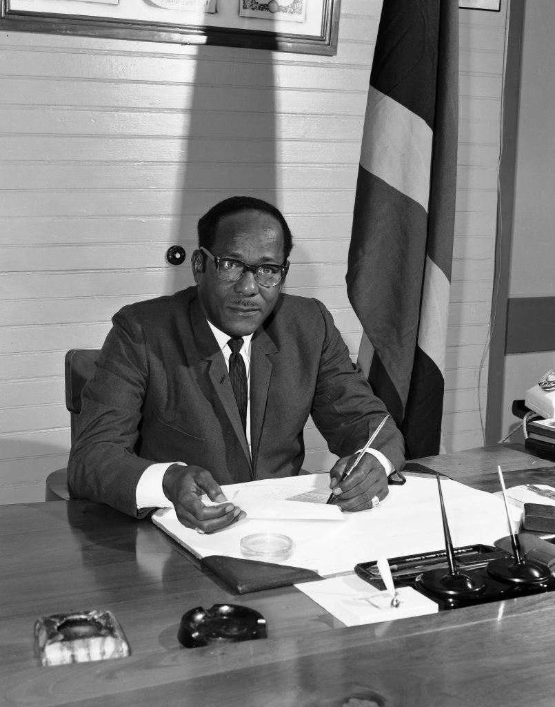 1962-1972 Hon. Lynden Newland (JLP) Minister of Labour & National Insurance